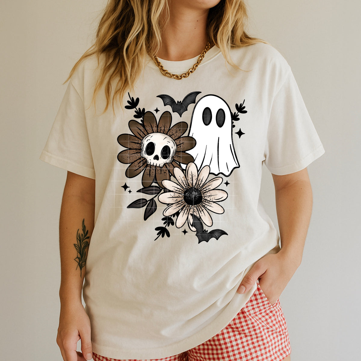 Floral Ghost PNG