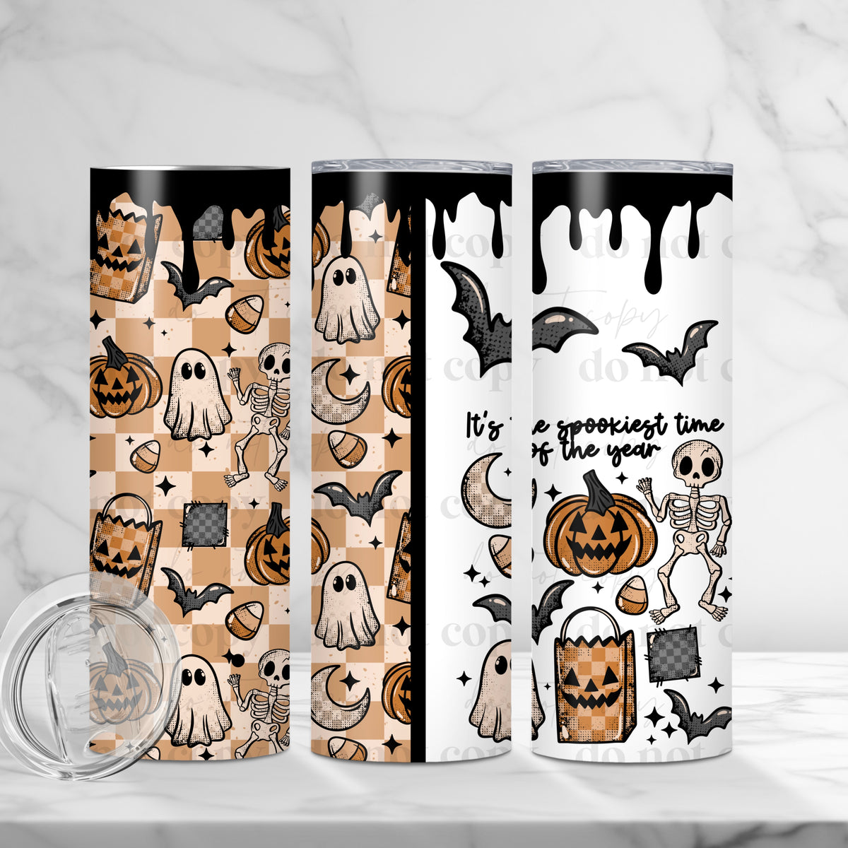 Spookiest Time Of The Year Tumbler Wrap