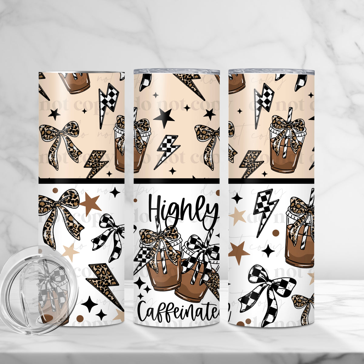 Highly Caffeinated Tumbler Wrap