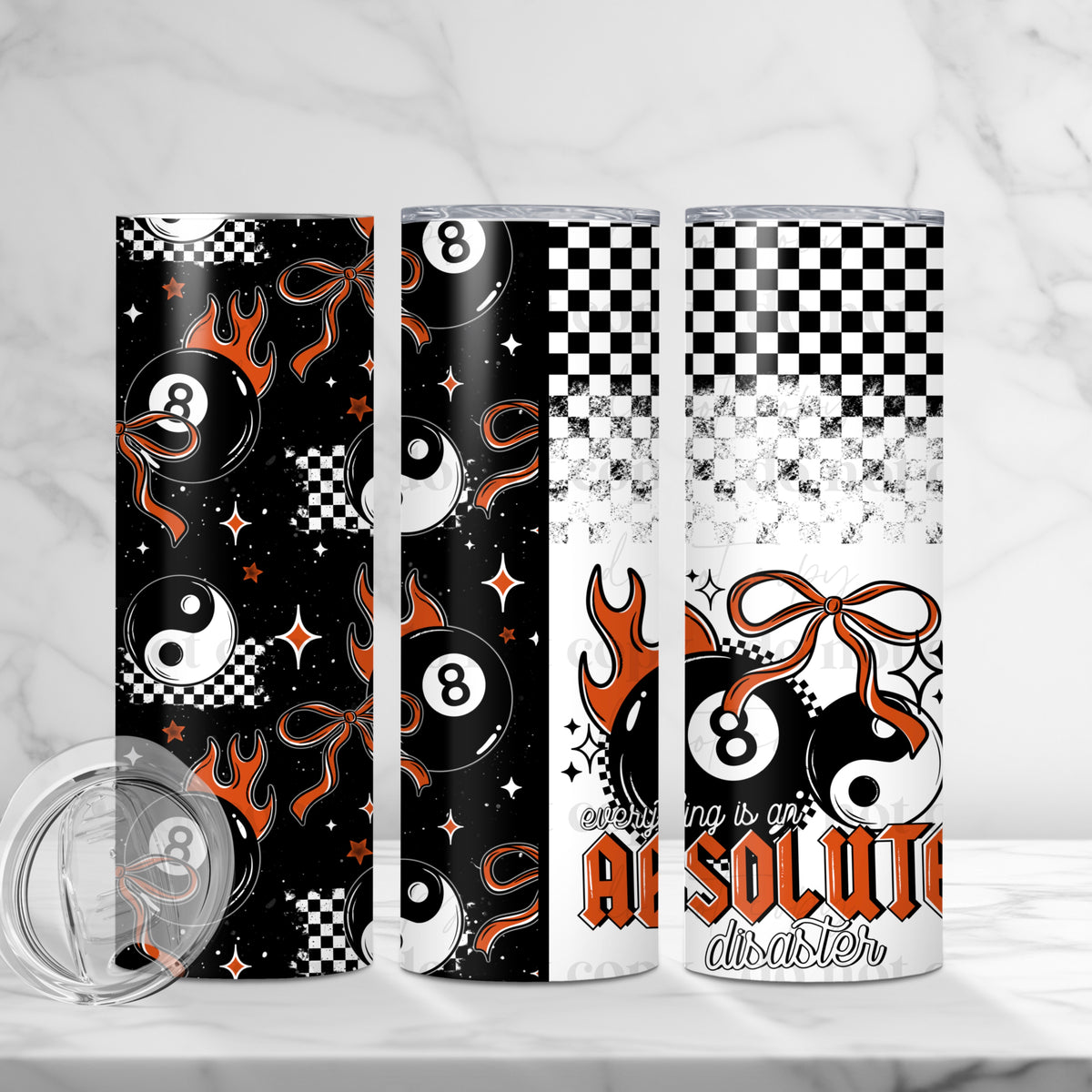 Absolute Disaster Tumbler Wrap