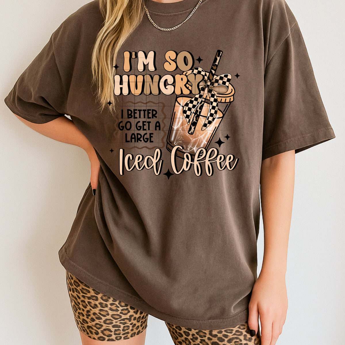 So Hungry Iced Coffee PNG