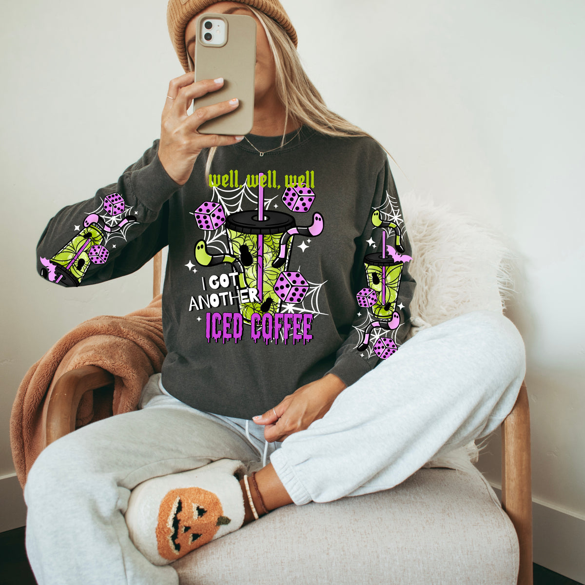 Well Well Well Iced Coffee w/ Sleeves PNG