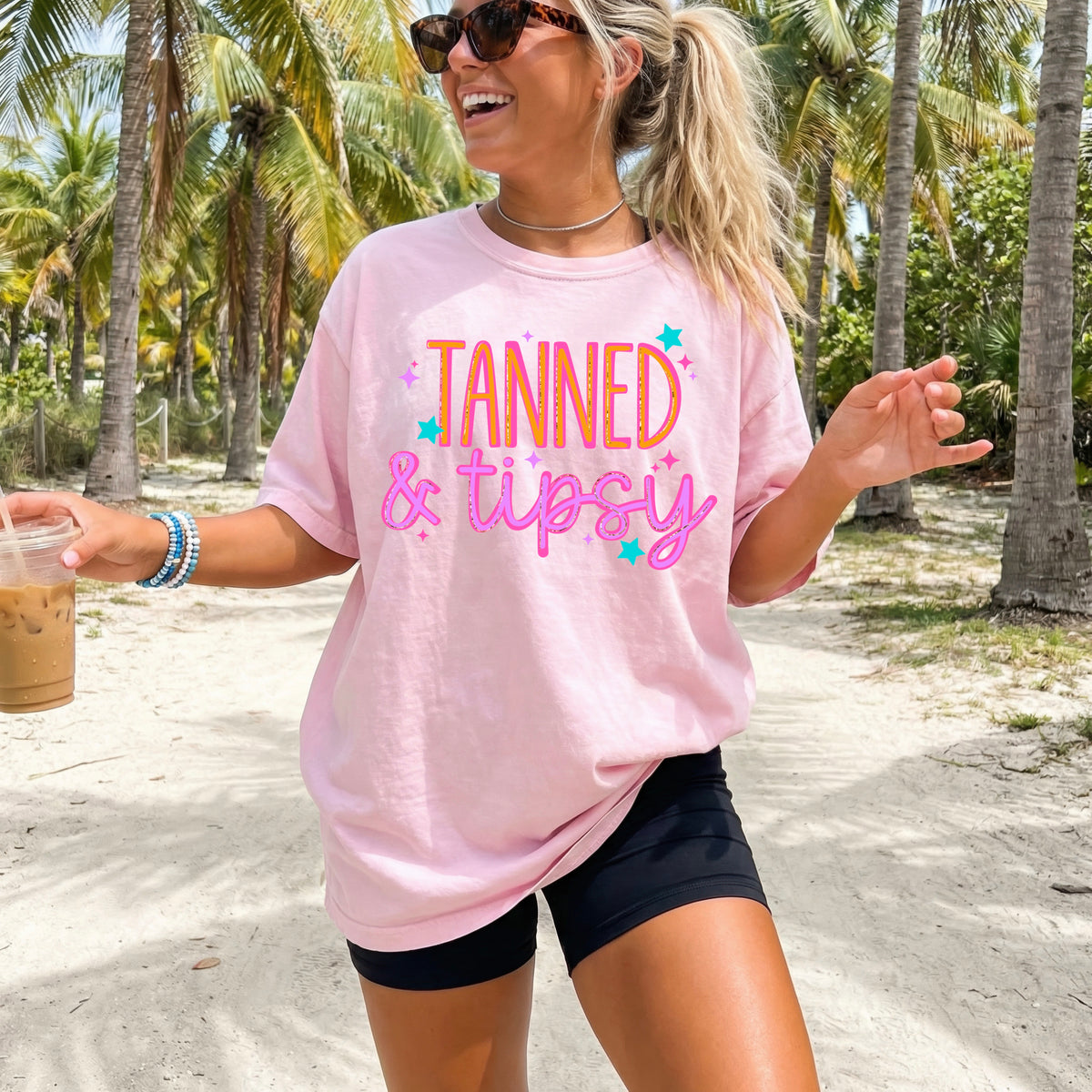 Tanned & Tipsy PNG