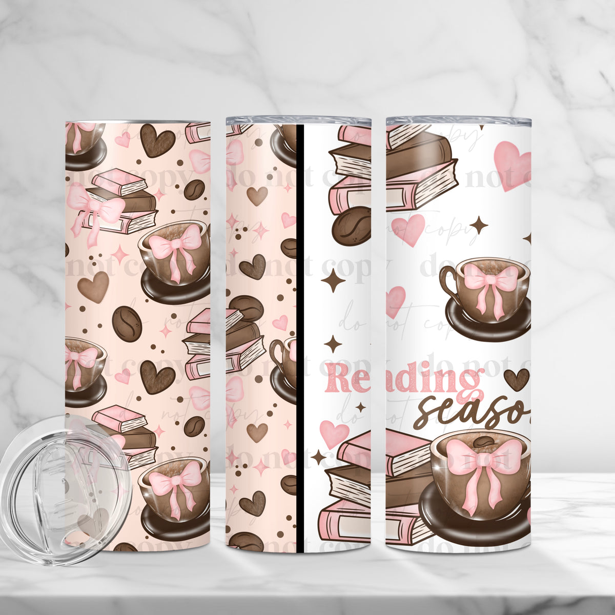 Reading Season Tumbler Wrap