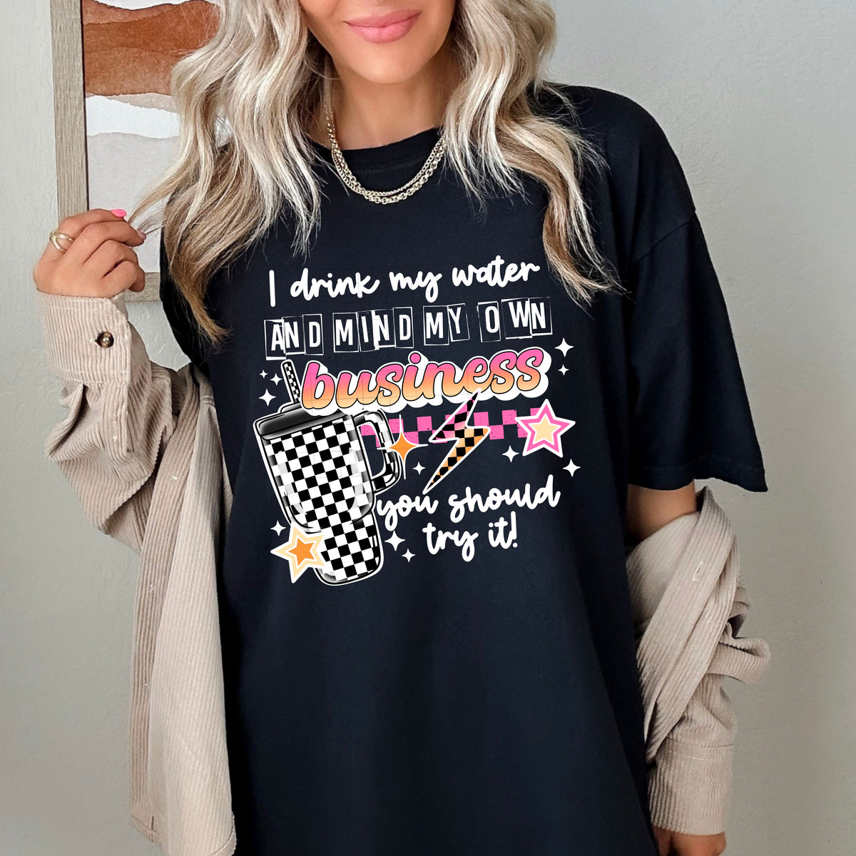 Mind Your Business PNG