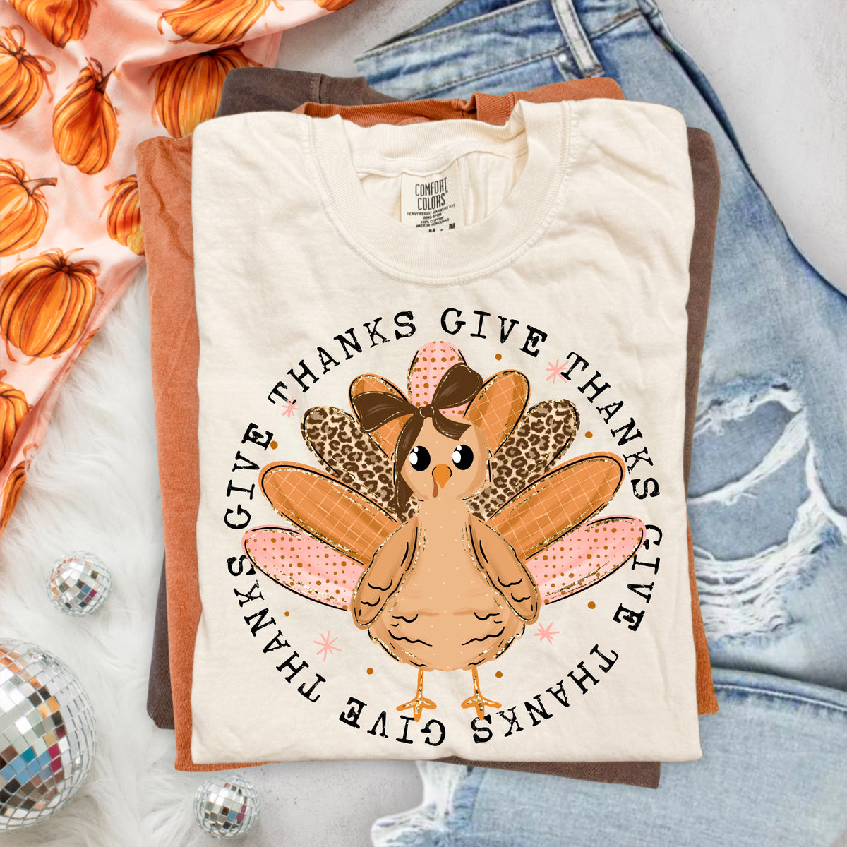 Give Thanks Circle PNG