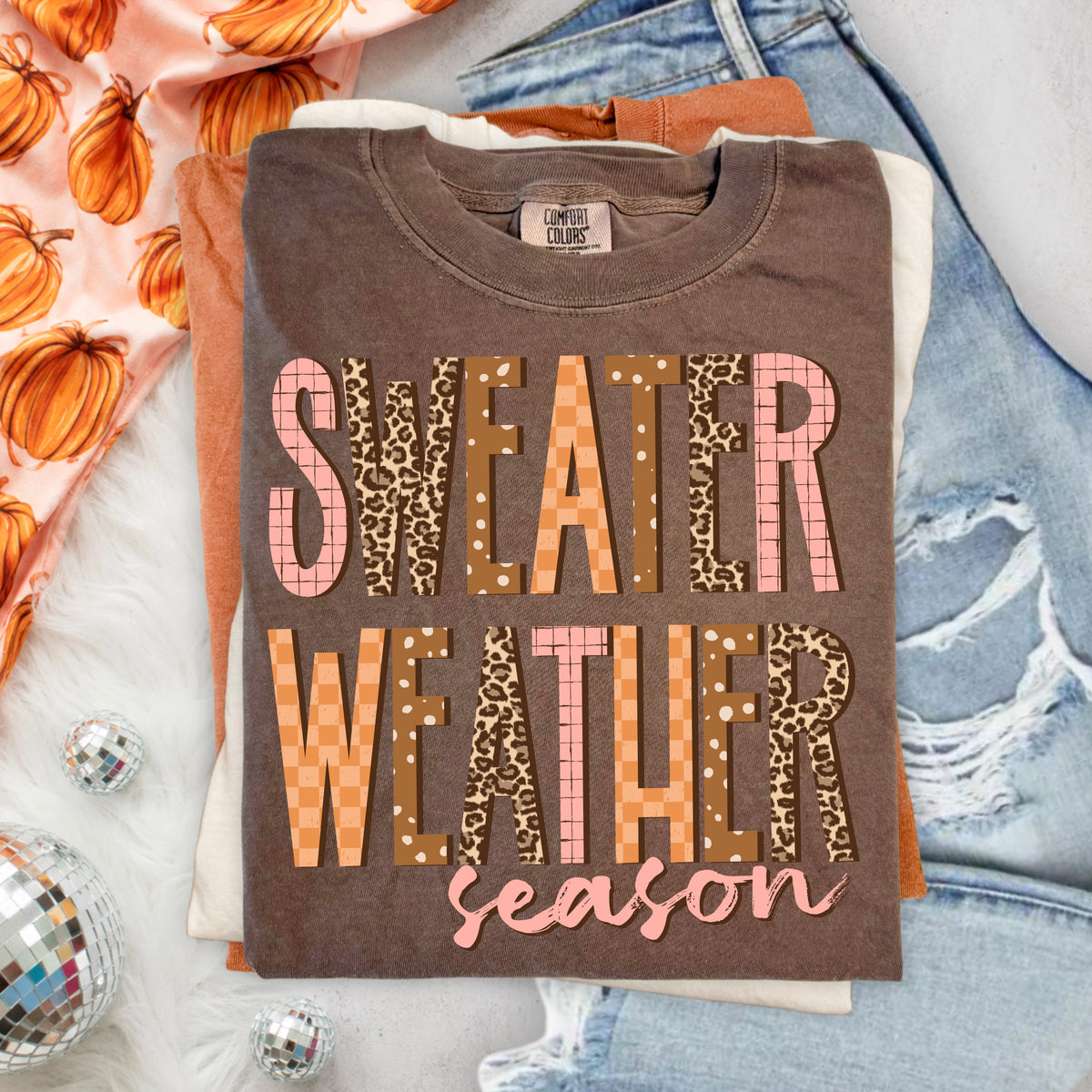 Sweater Weather Season PNG