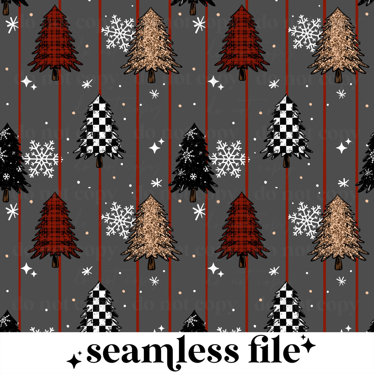 Merry Trees Seamless