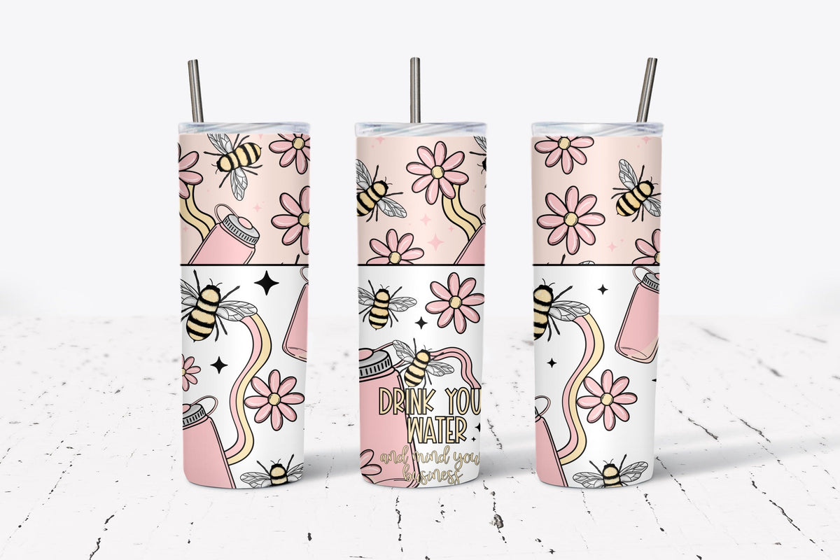 Drink Your Water Tumbler Wrap