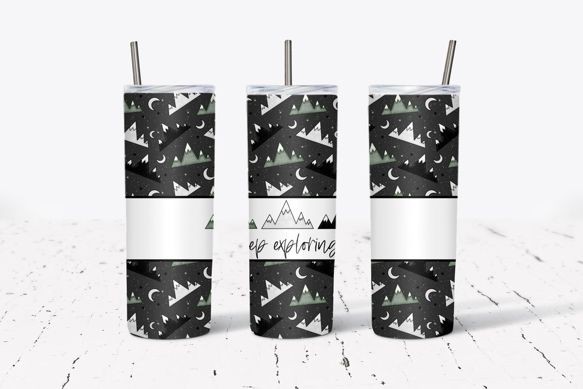 Keep Exploring Tumbler Wrap