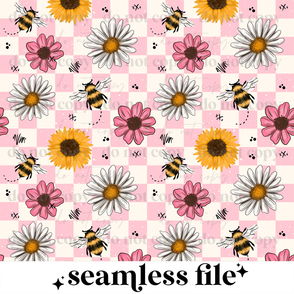 No Rain No Flowers Seamless