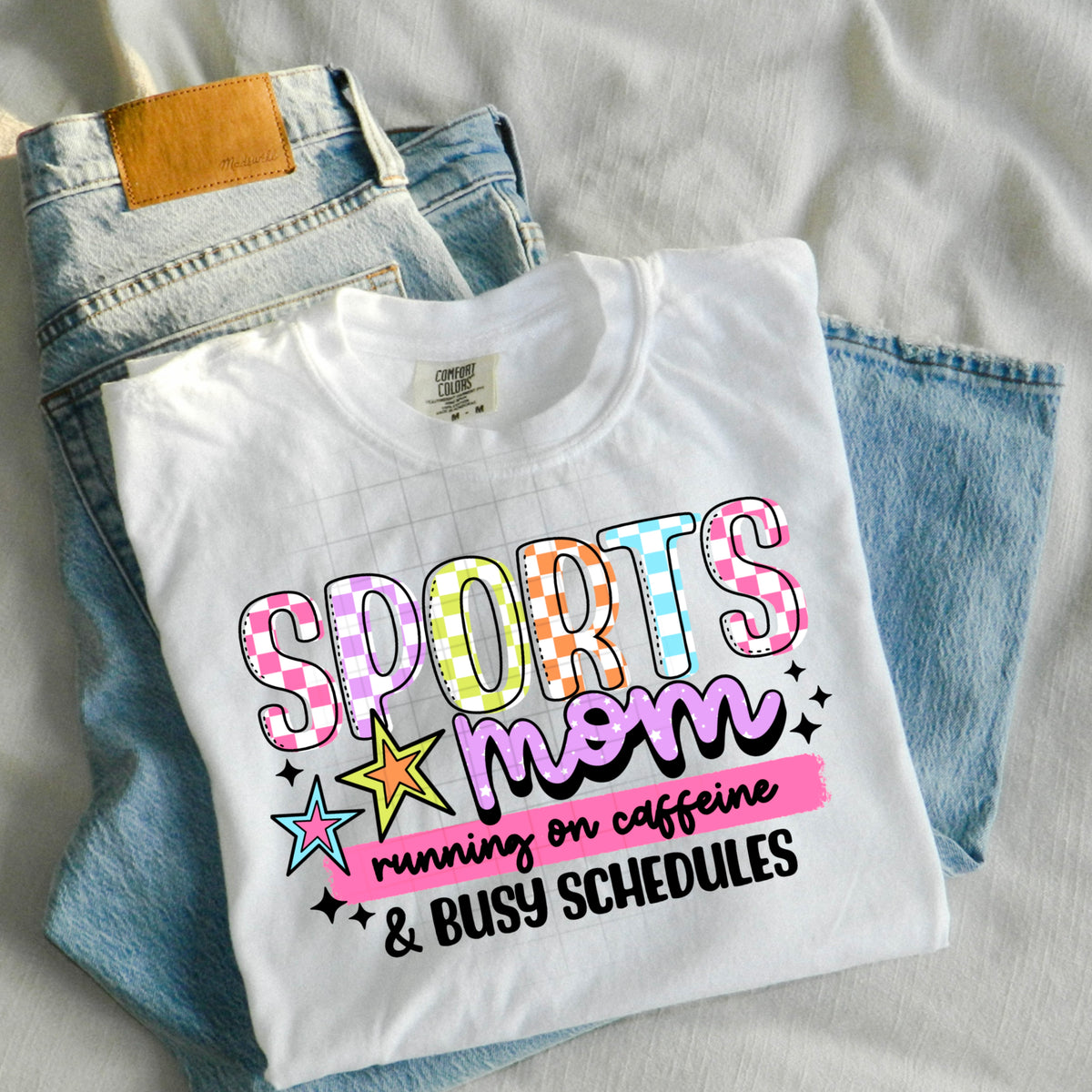Sports Mom Caffeine PNG