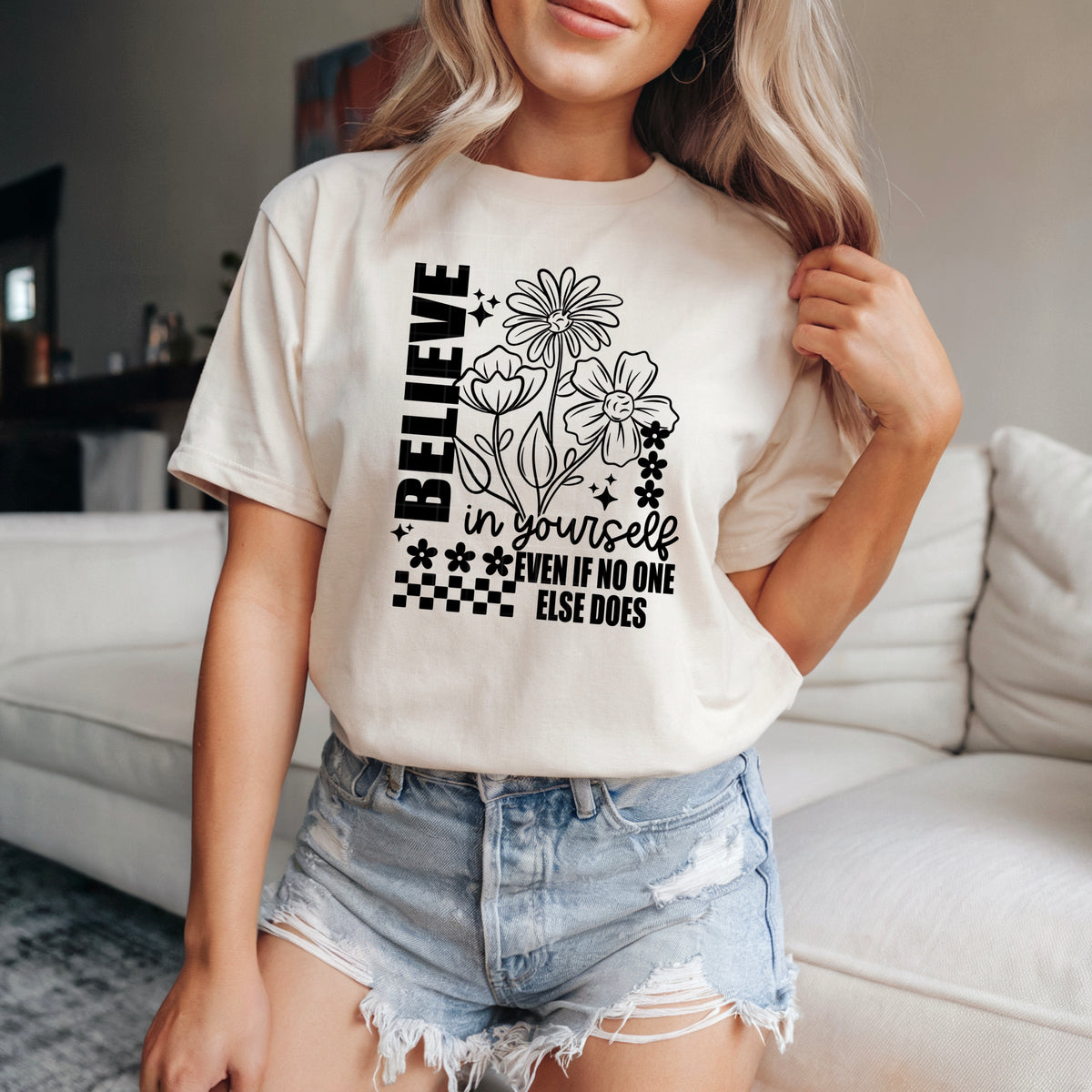 Believe In You Single Color PNG