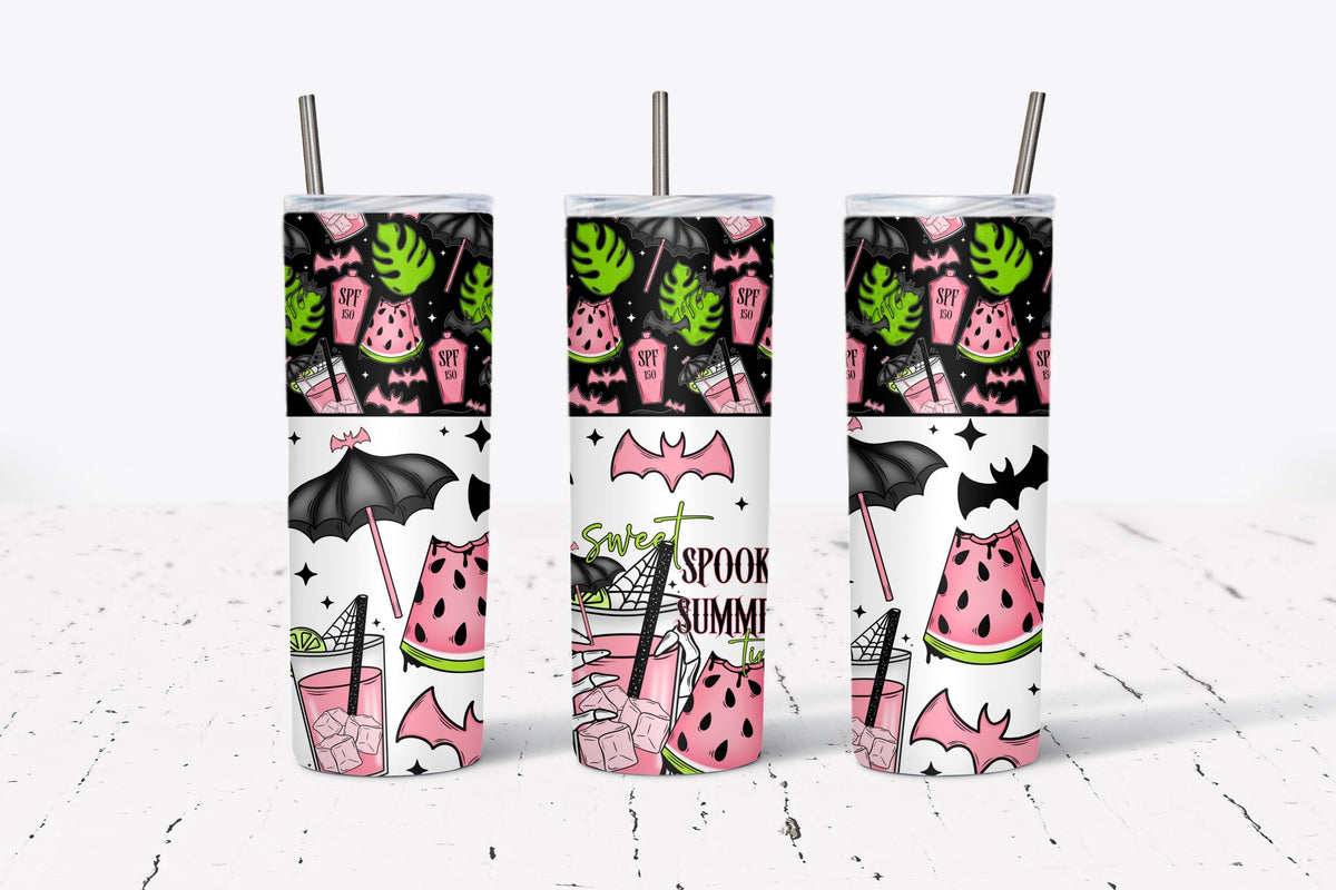 Sweet Spooky Summer Tumbler Wrap