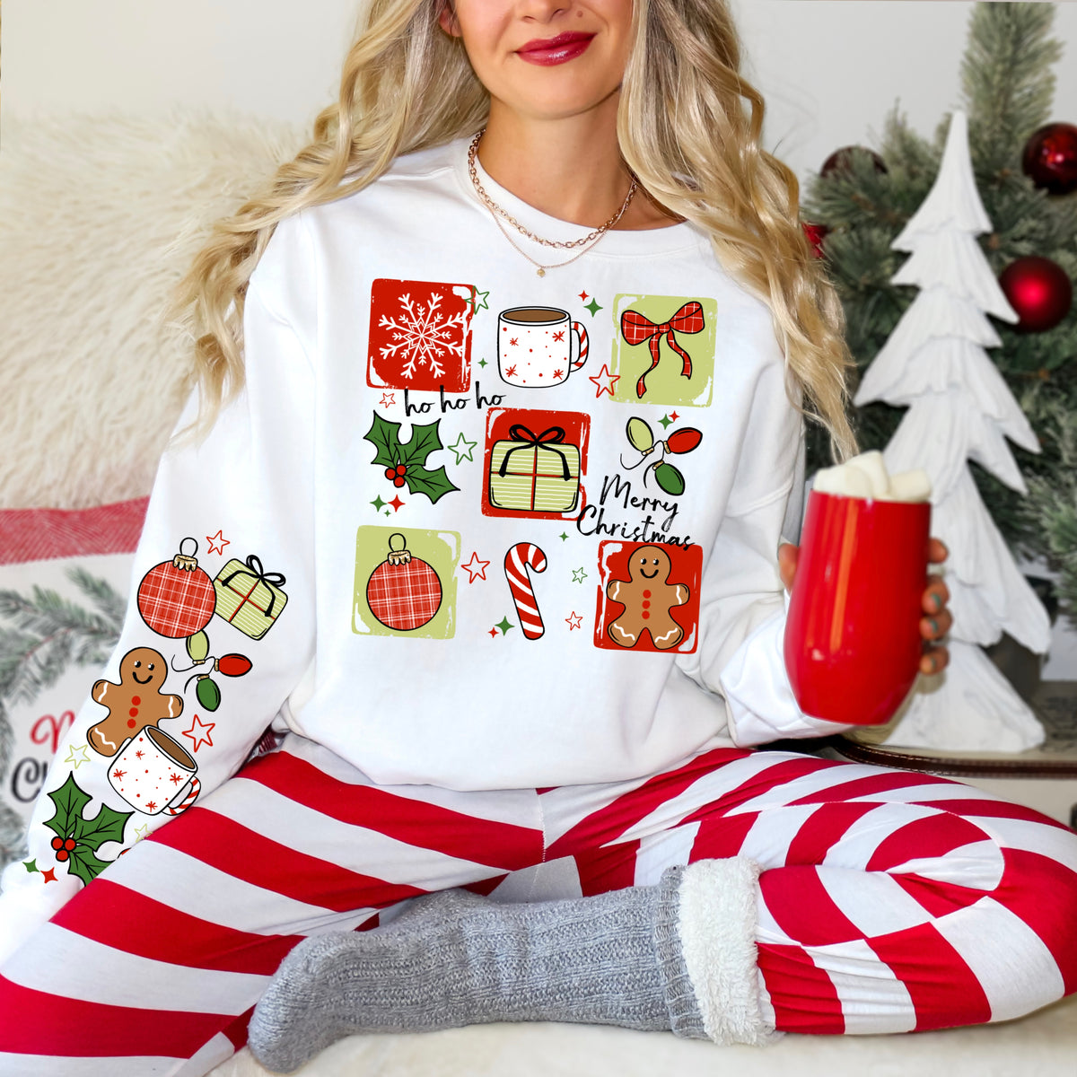 Christmas Collage w/ Sleeves PNG