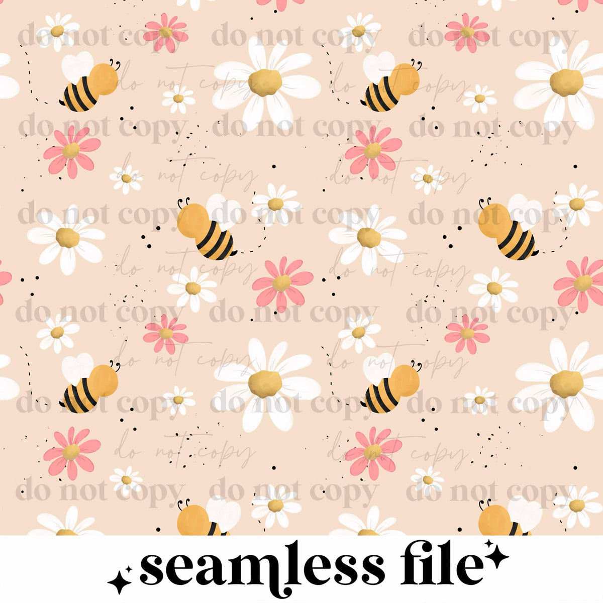 Wildflowers & Bees Seamless Coord