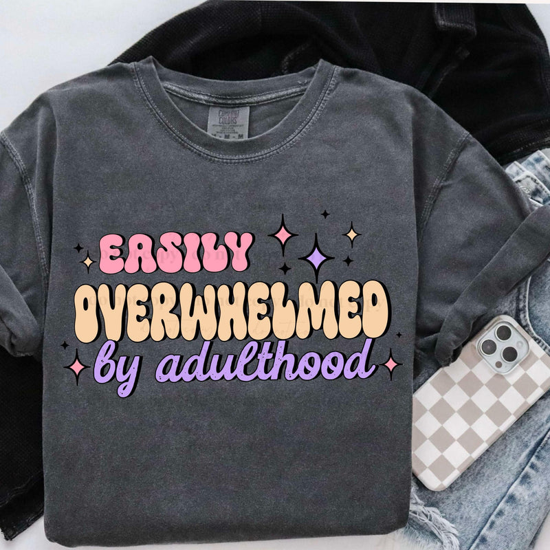 Easily Overwhelmed Full Color PNG | DIGITAL DOWNLOAD | DIGITAL FILE ...