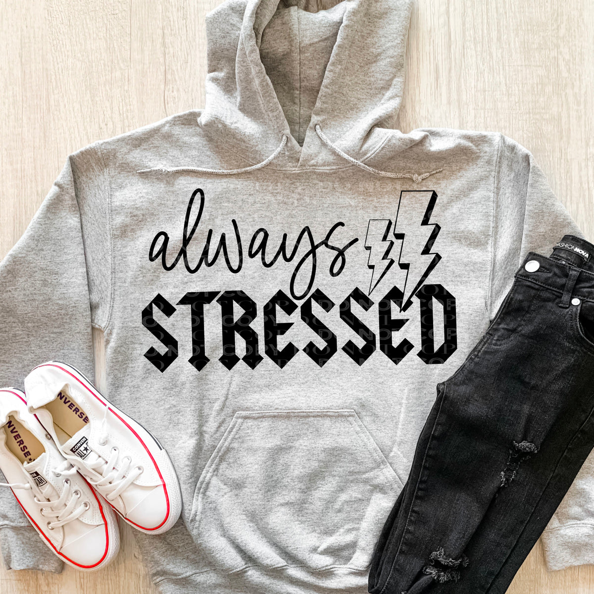 Always Stressed Single Color