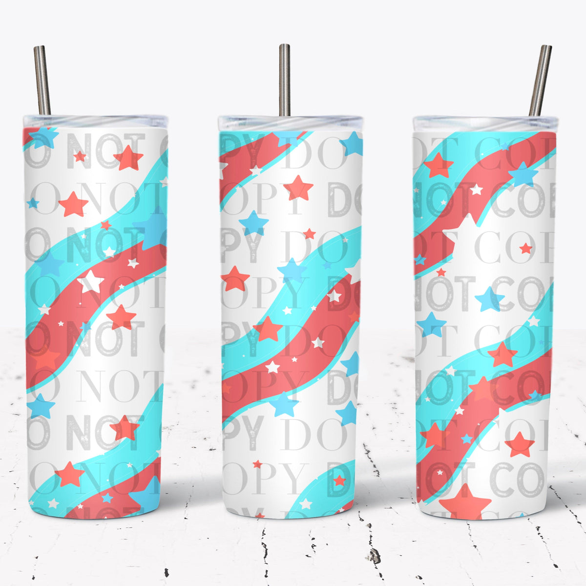 Patriotic Tumbler Wrap