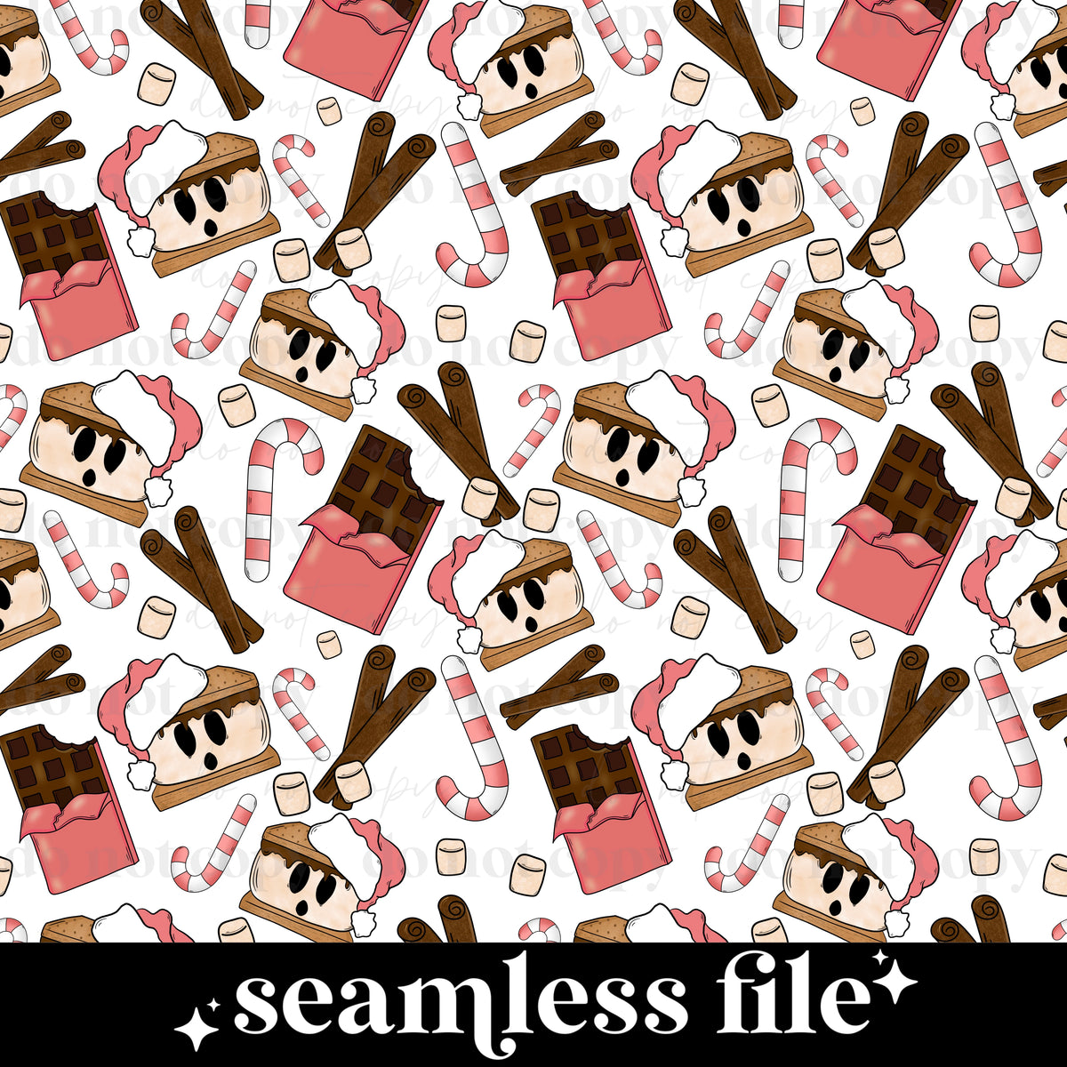 Santa S’more Seamless