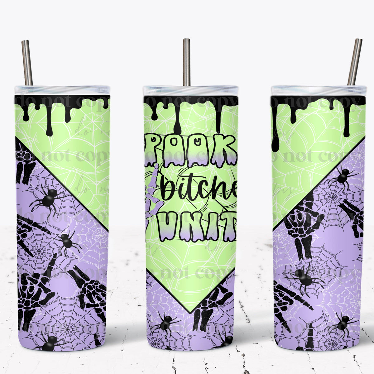 Spooky Unite Tumbler Wrap