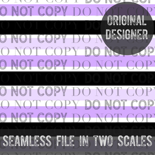 Purple & Black Stripe Seamless