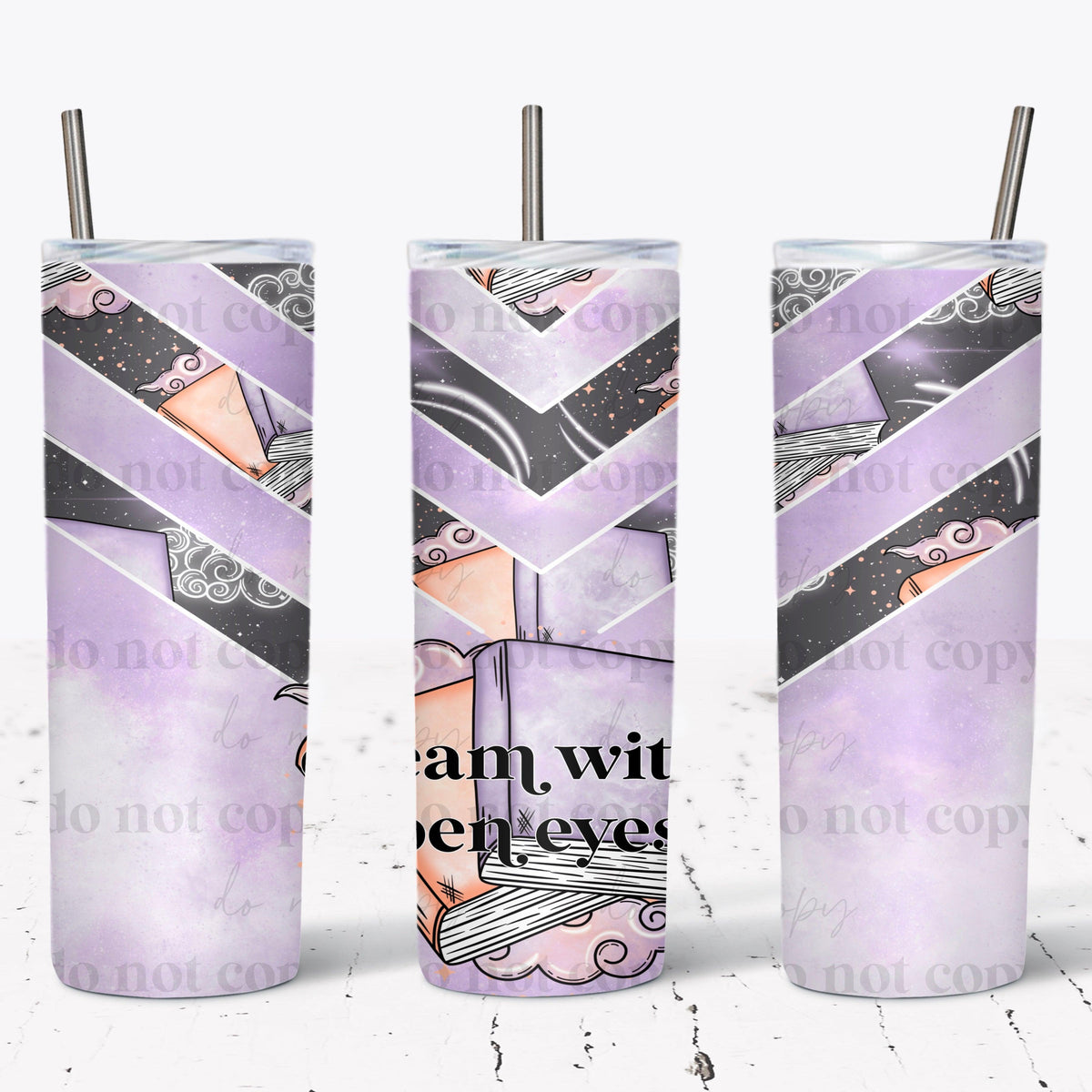 Dream With Open Eyes Tumbler Wrap