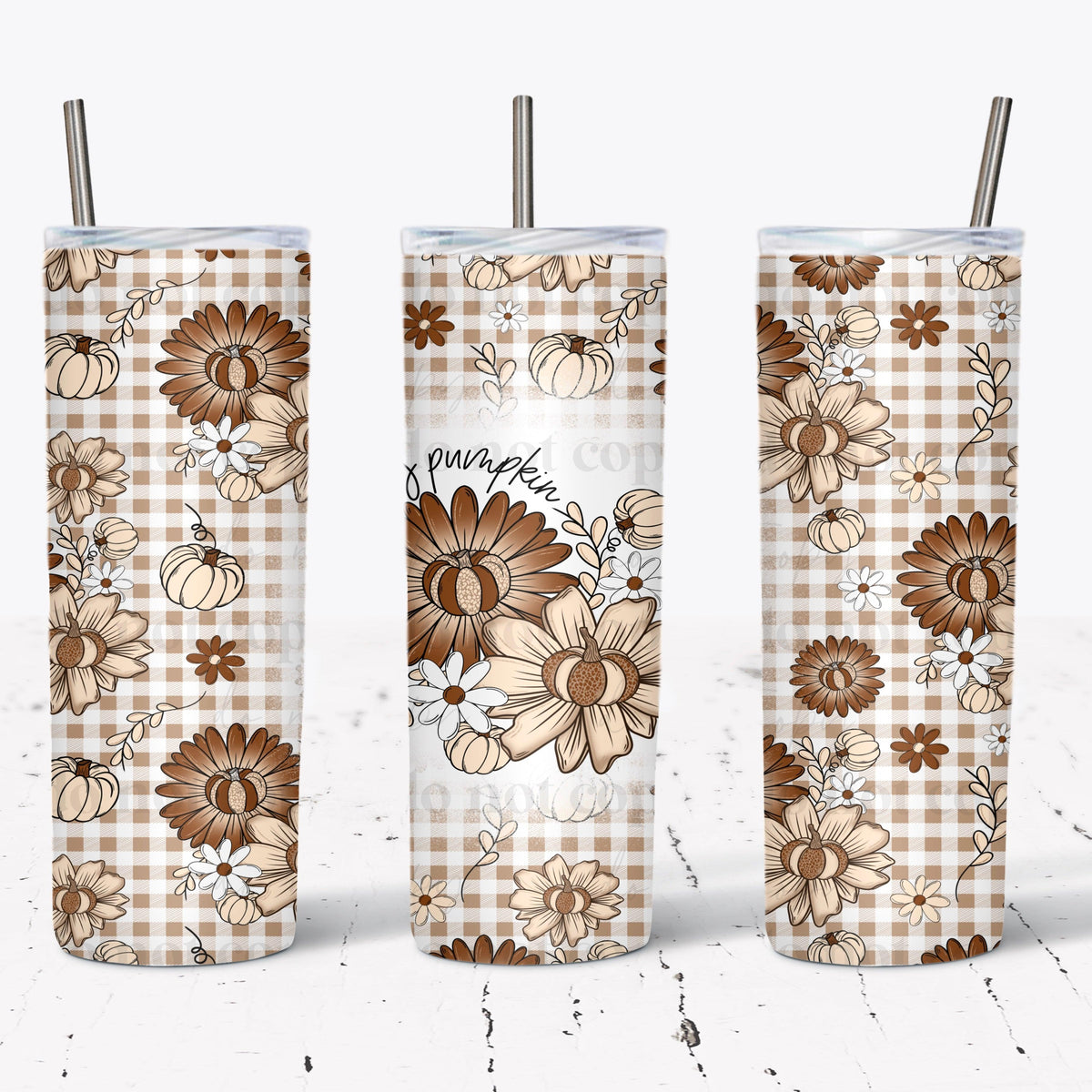 Hey Pumpkin 20oz Tumbler Wrap