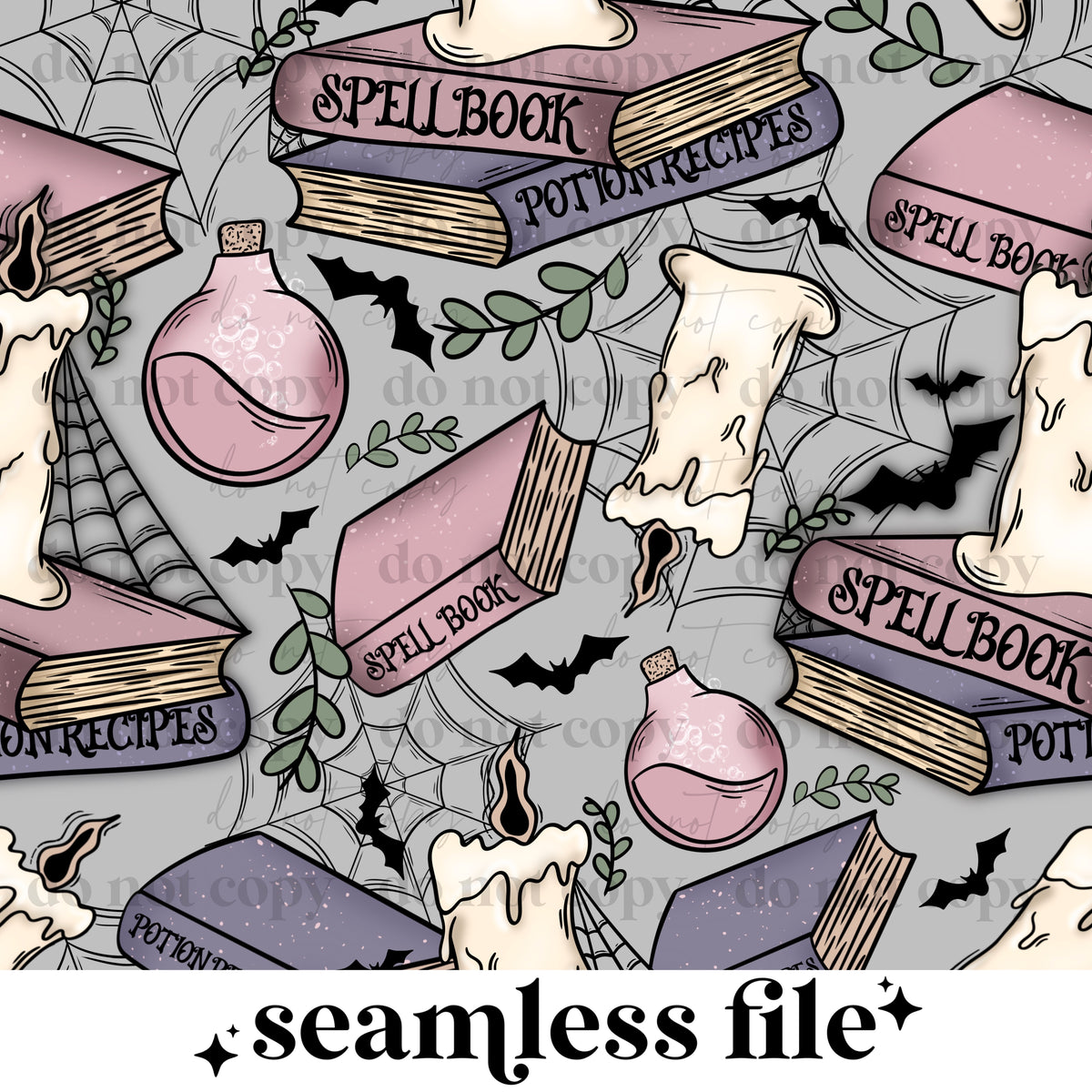Spell book Seamless