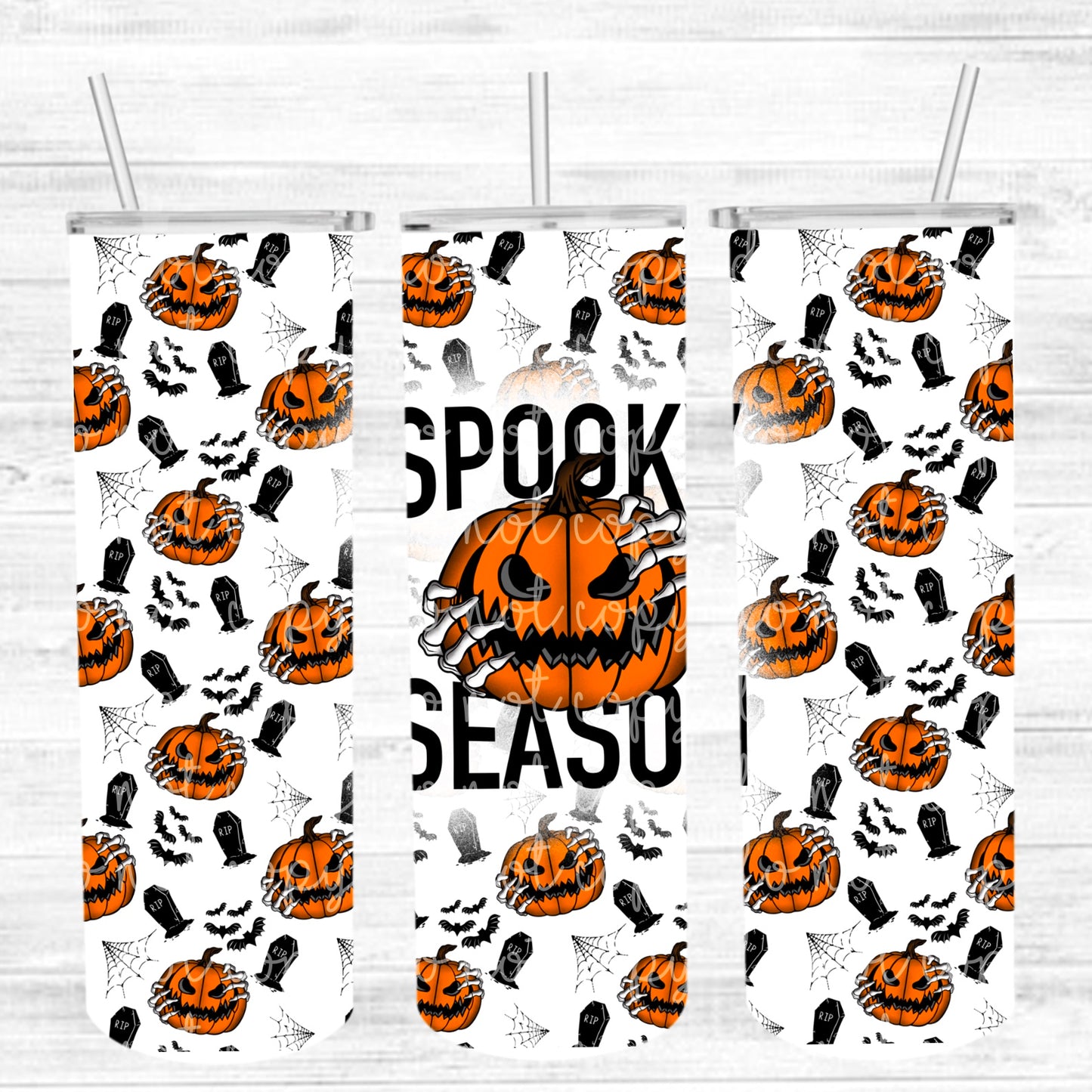 Spooky Season Tumbler Wrap  Cerra's Shop Creates   