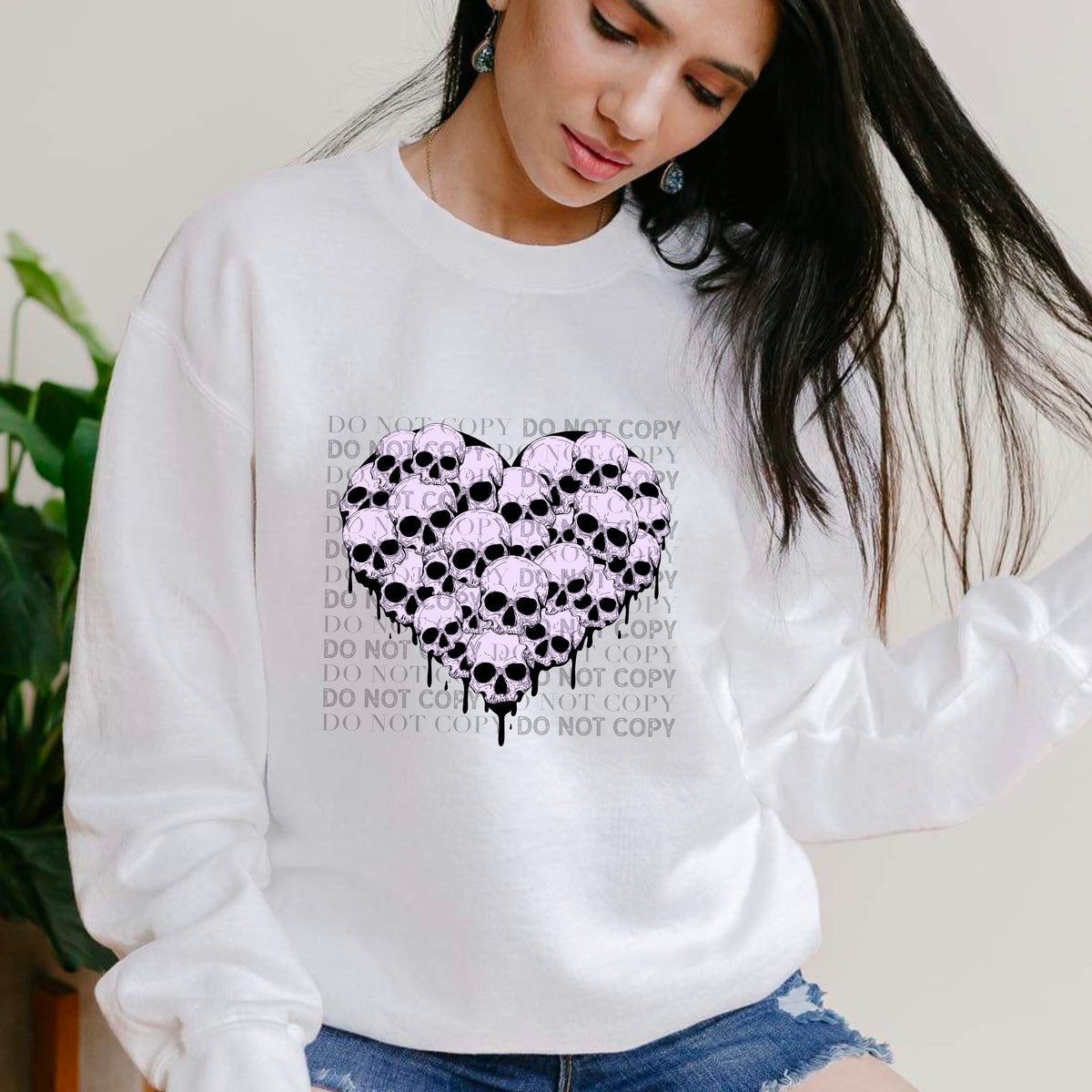 Purple Skellie Heart Full Color  Cerra's Shop Creates   