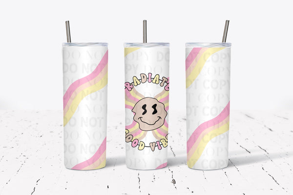 Radiate Good Vibes Tumbler Wrap  Cerra's Shop Creates   