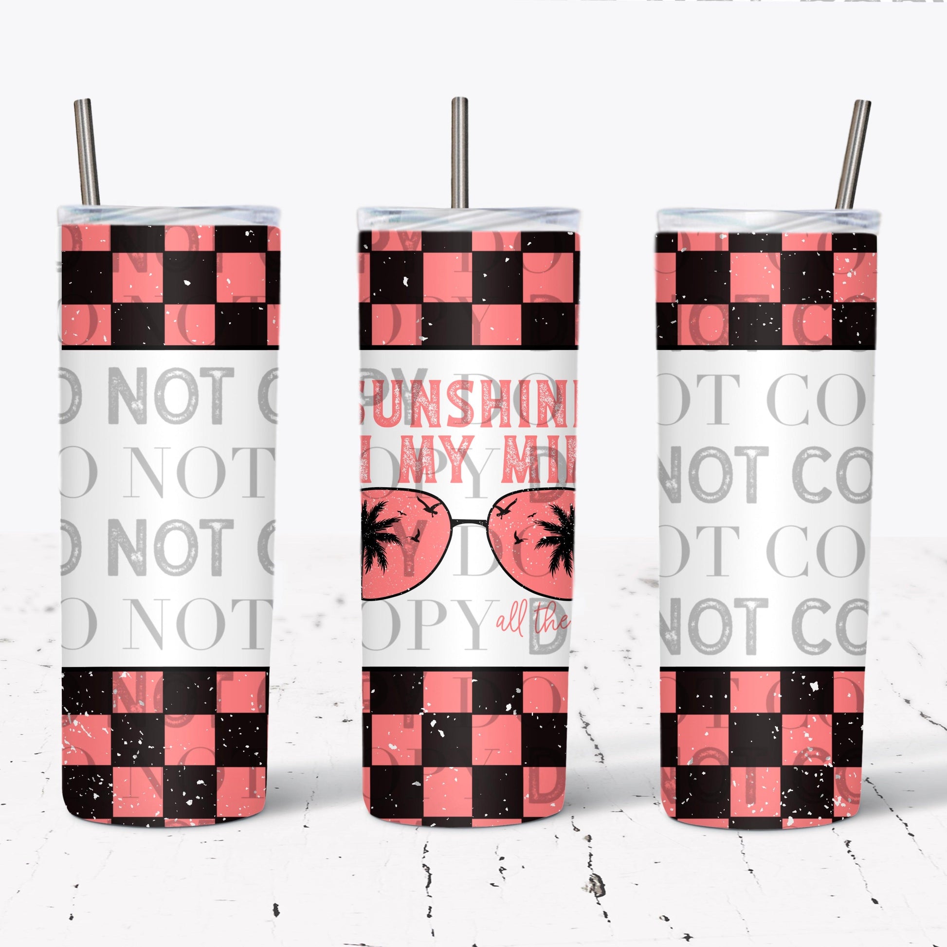 Sunshine On My Mind Tumbler Wrap  Cerra's Shop Creates   