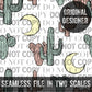 Cactus Seamless