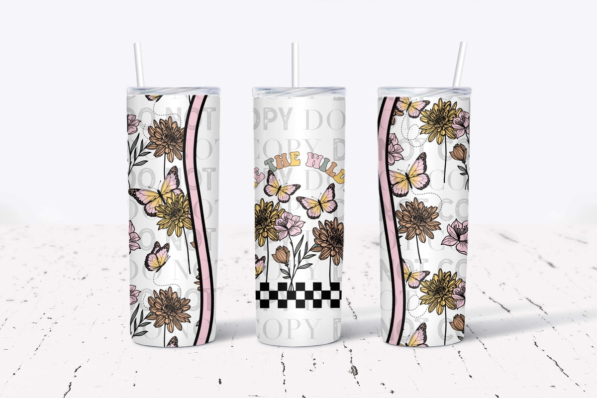 Find me where the wildflowers are Tumbler Wrap