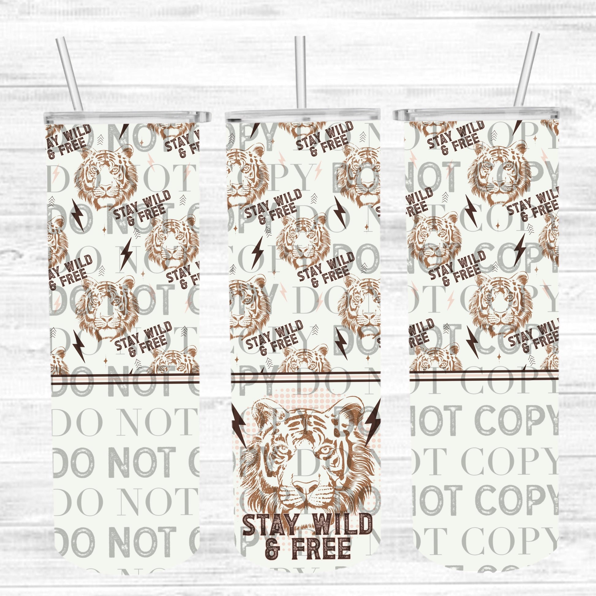 Stay Wild Tumbler Wrap  Cerra's Shop Creates   
