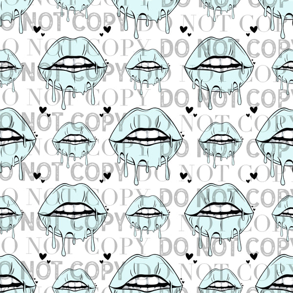 Pastel Drip Lips Seamless  Cerra's Shop Creates   