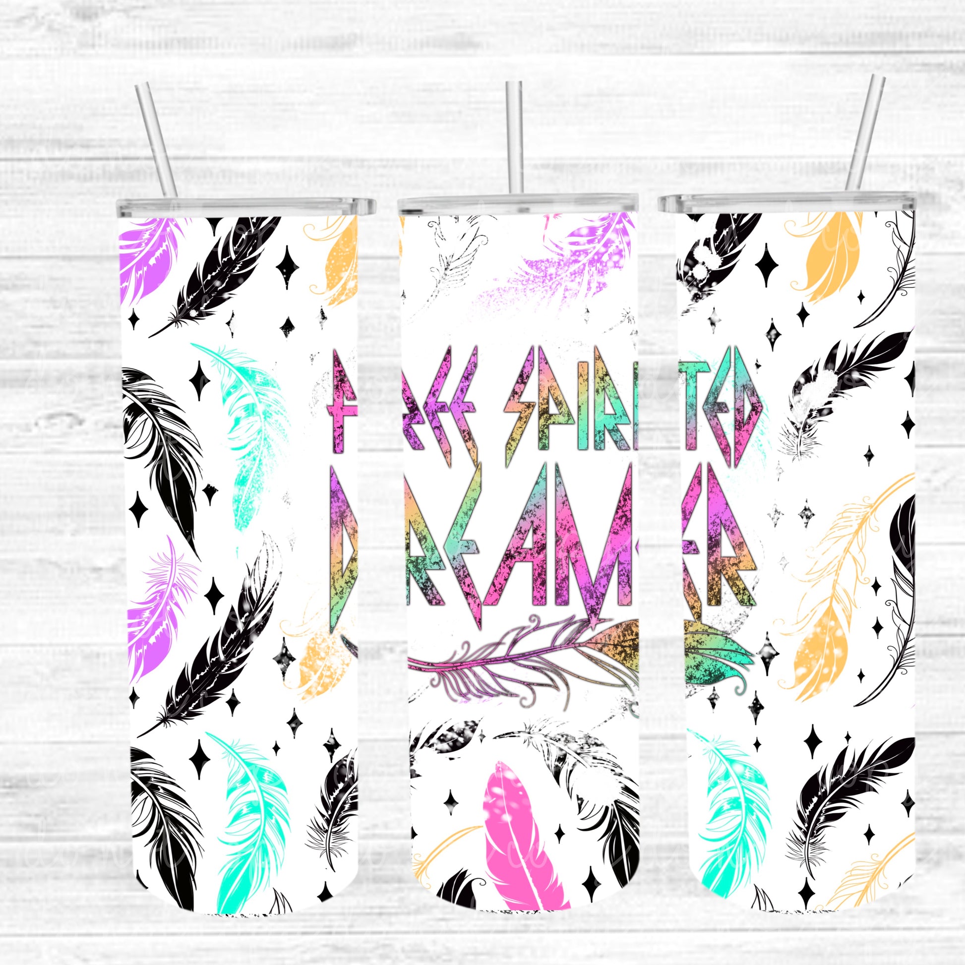 Dreamer tumbler wrap  Cerra's Shop Creates   