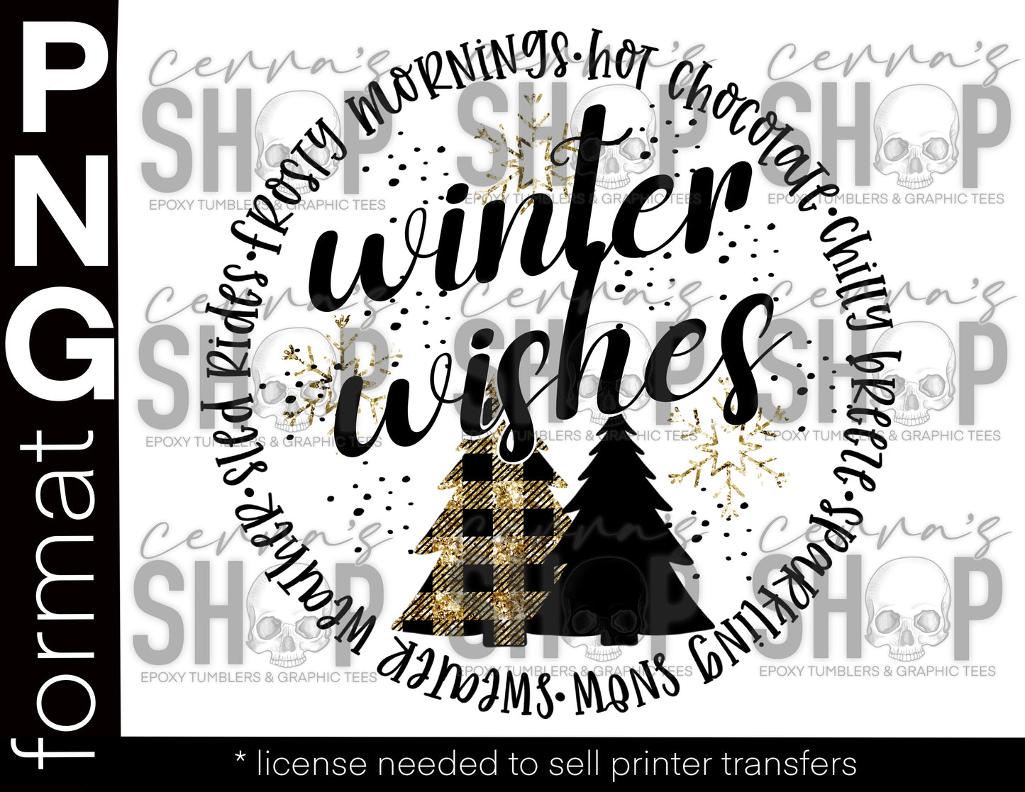 Winter wishes  Cerra's Shop Creates   