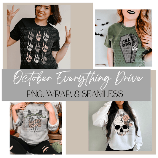 October EVERYTHING Drive  Cerra's Shop Creates   