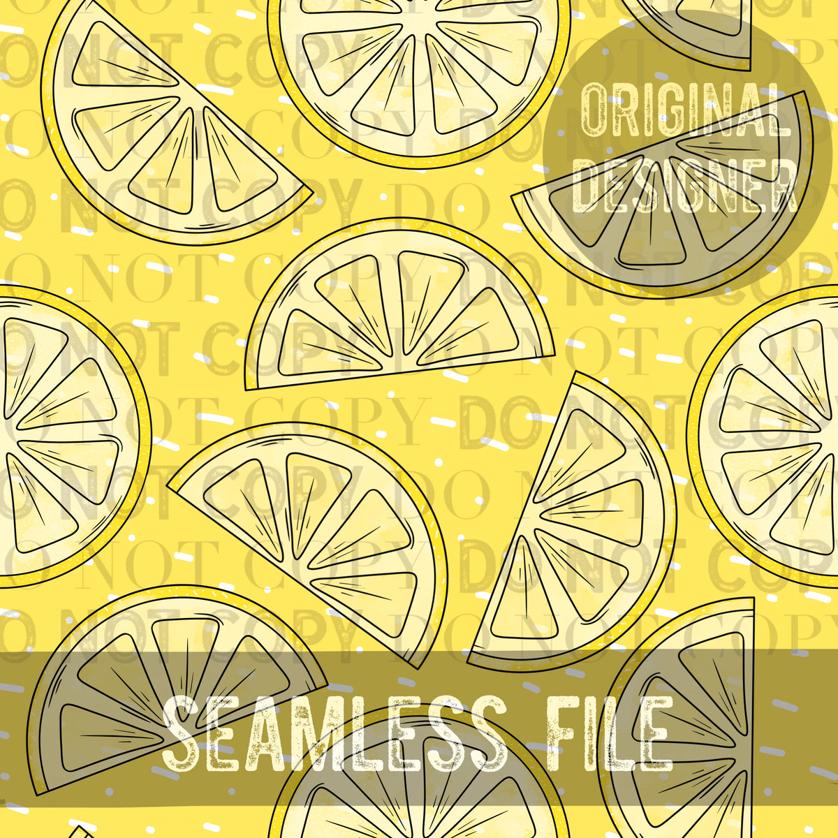 Lemon seamless Seamless