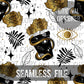 Magical flower pot seamless