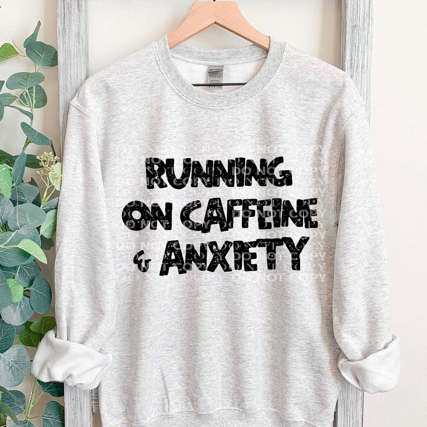 Running On Caffeine & Anxiety  Cerra's Shop Creates   