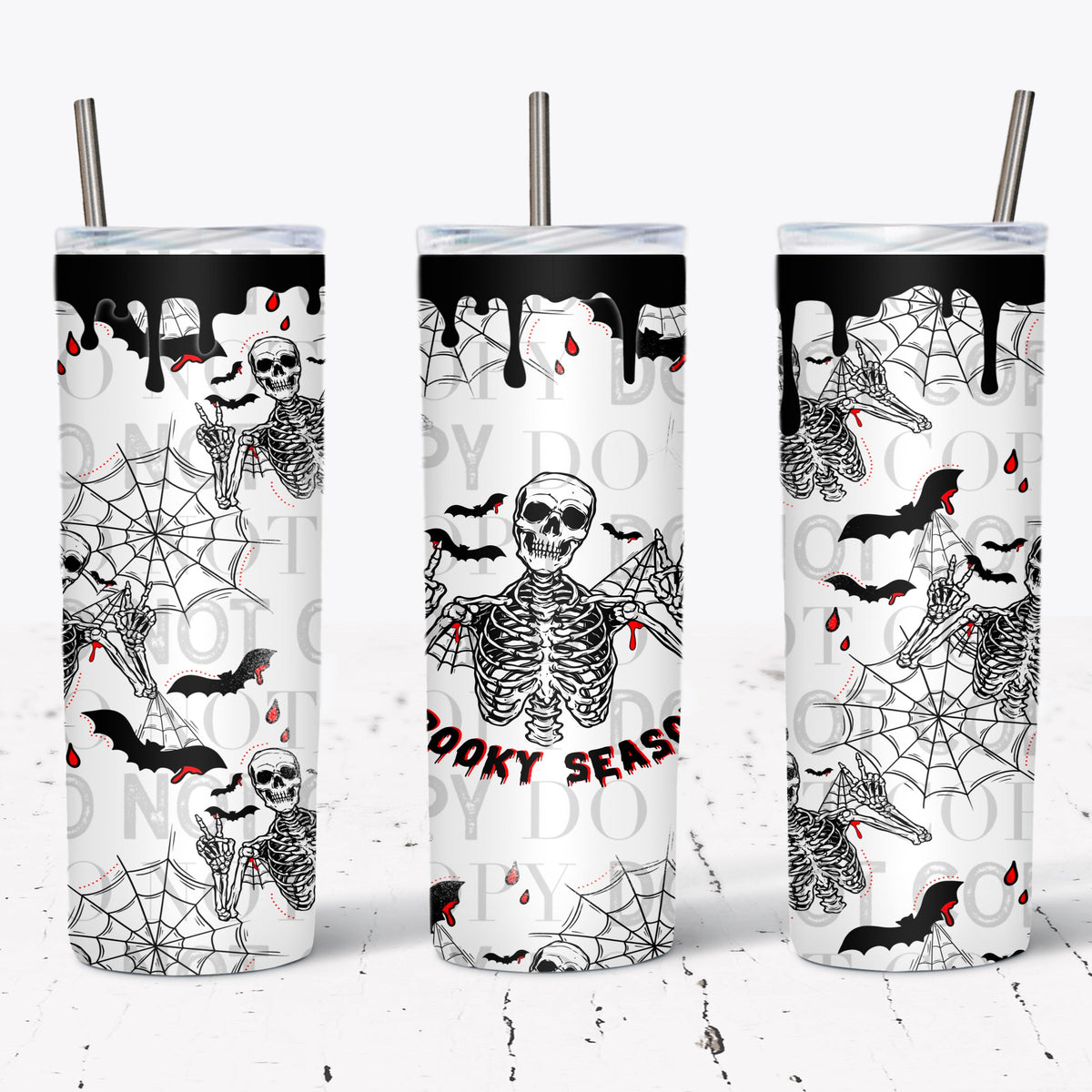 Spooky Season Tumbler Wrap