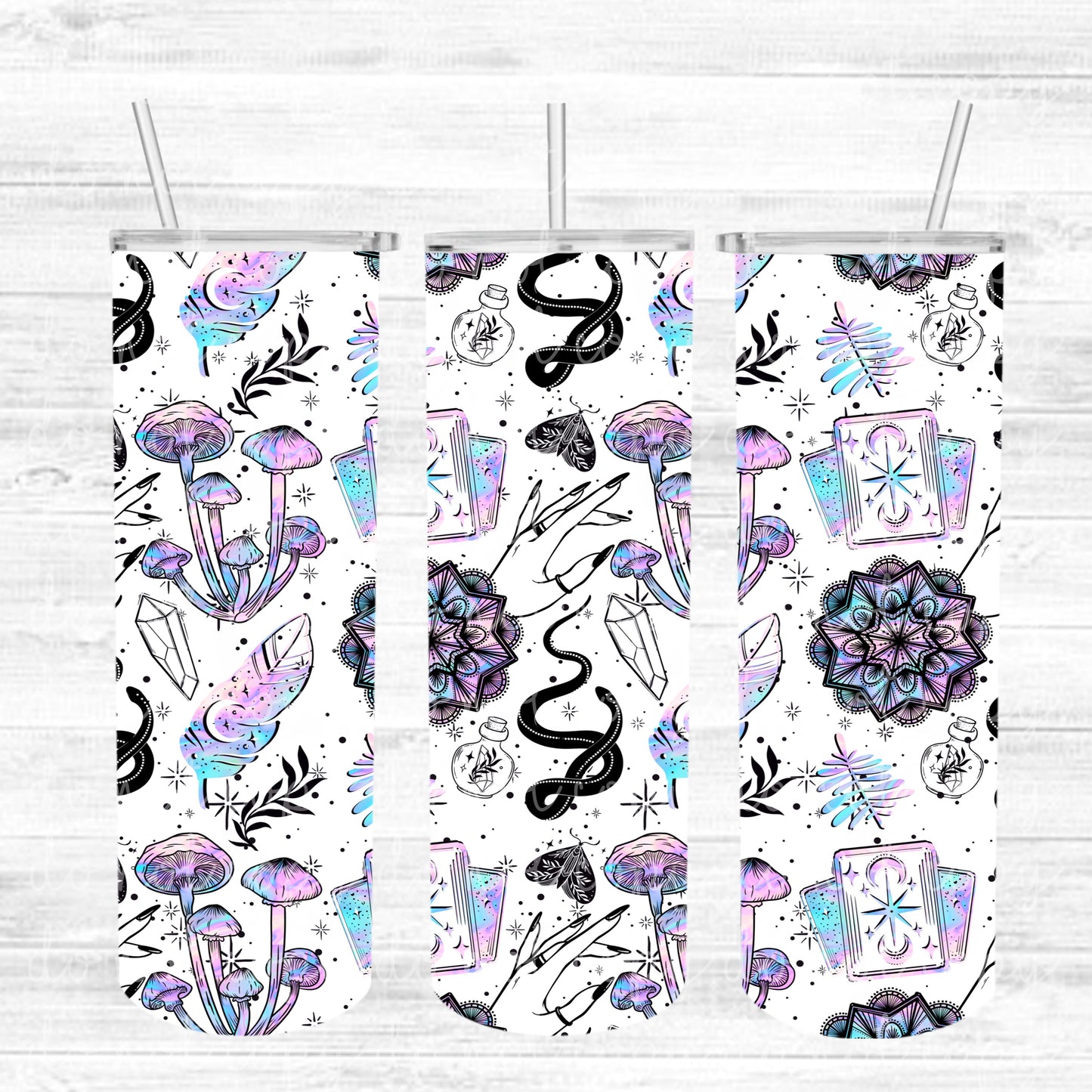 Witchy things tumbler wrap  Cerra's Shop Creates   