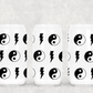 Yin Yang bolts tumbler wrap sized for 16 oz frosted cup from mother tumbler  Cerra's Shop Creates   