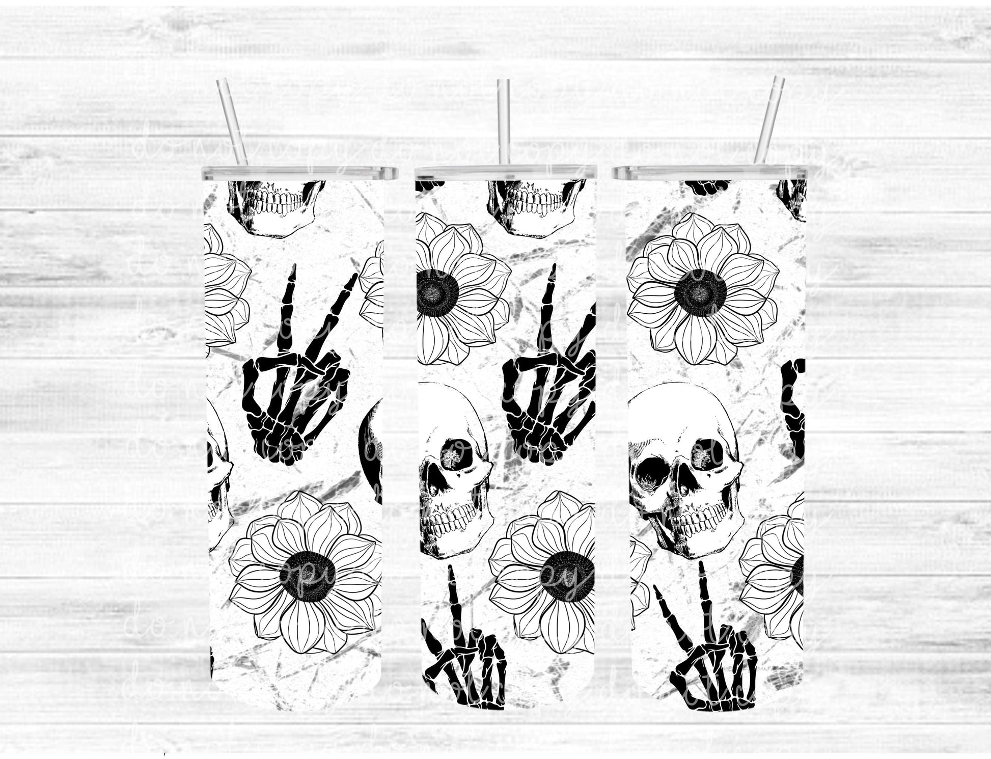 Skellie floral tumbler wrap  Cerra's Shop Creates   