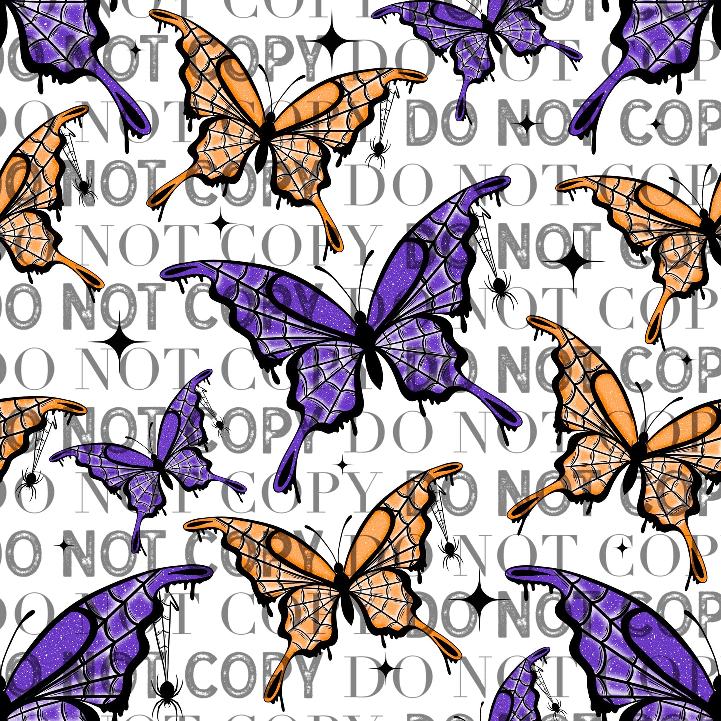 Spooky butterfly seamless  Cerra's Shop Creates   