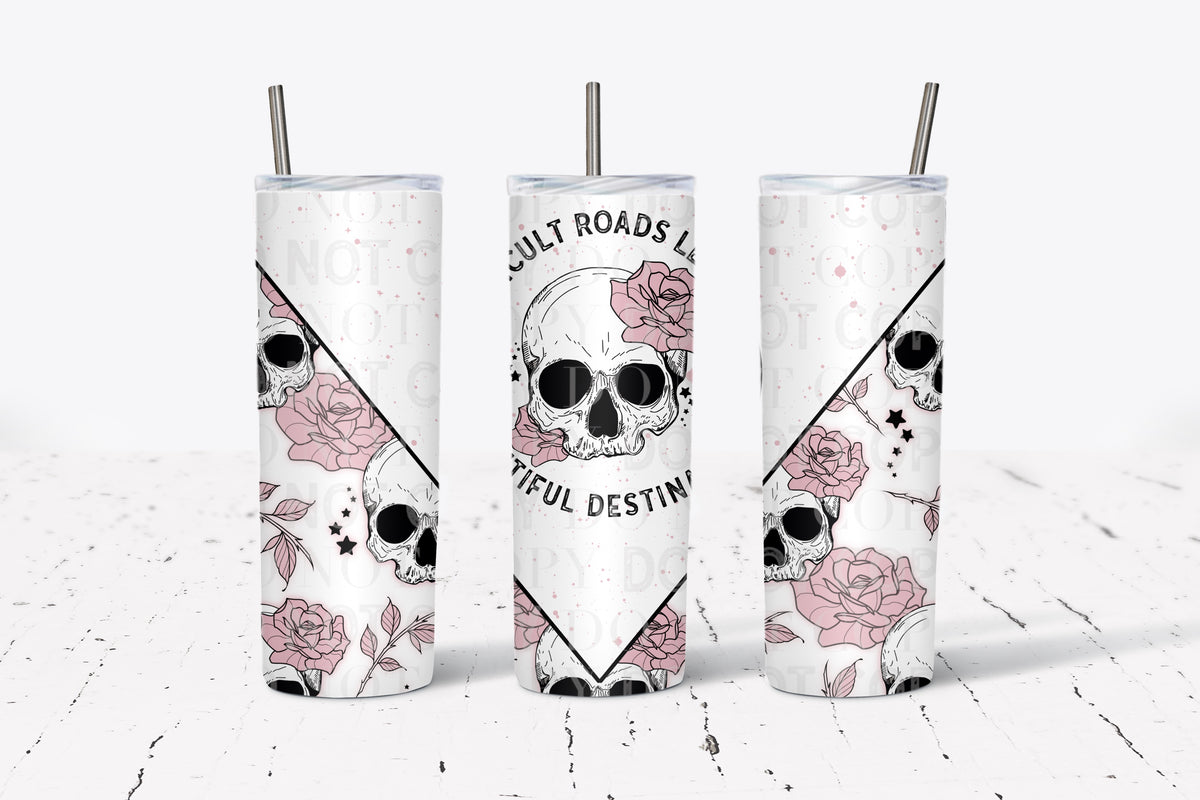 Skull and rose wrap  Cerra's Shop Creates   
