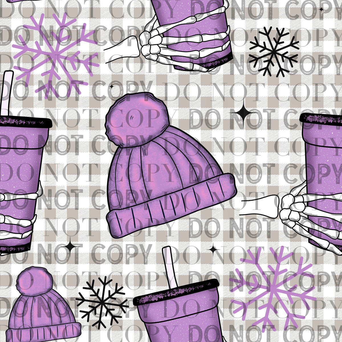 Purple Freezing Seamless  Cerra's Shop Creates   
